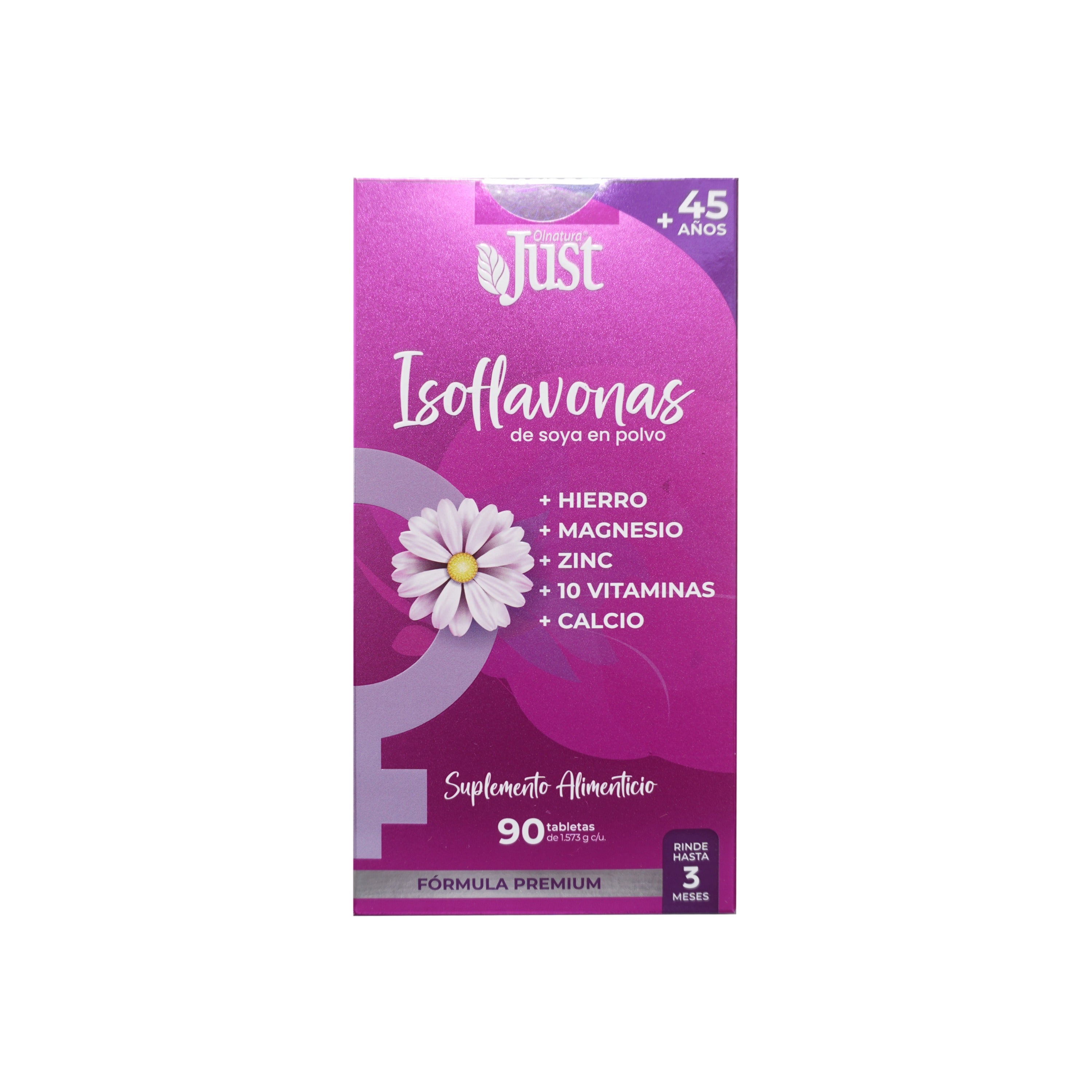 Just Isoflavonas 90 Tabletas
