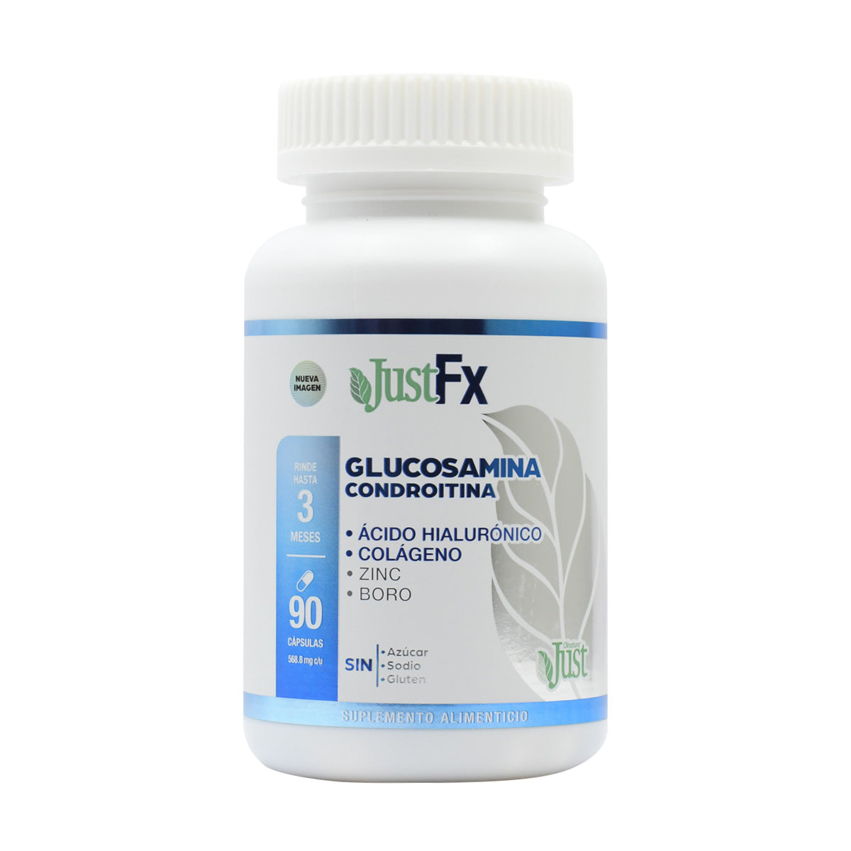 JustFx 90 Cápsulas de Glucosamina Condroitina + Colágeno y Zinc – Olnatura  Just