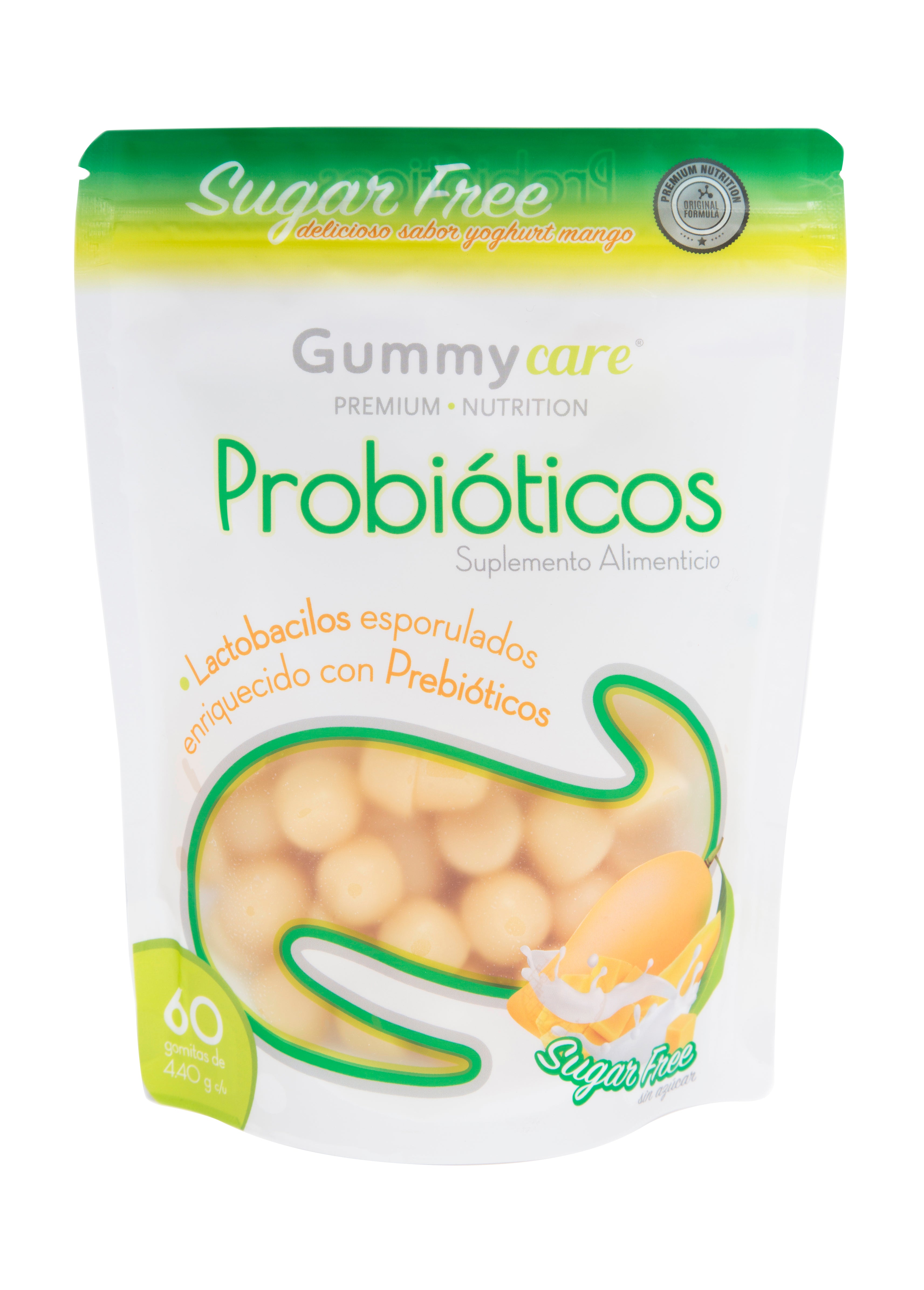 Gomitas de Probióticos Gummy Care SIN AZÚCAR