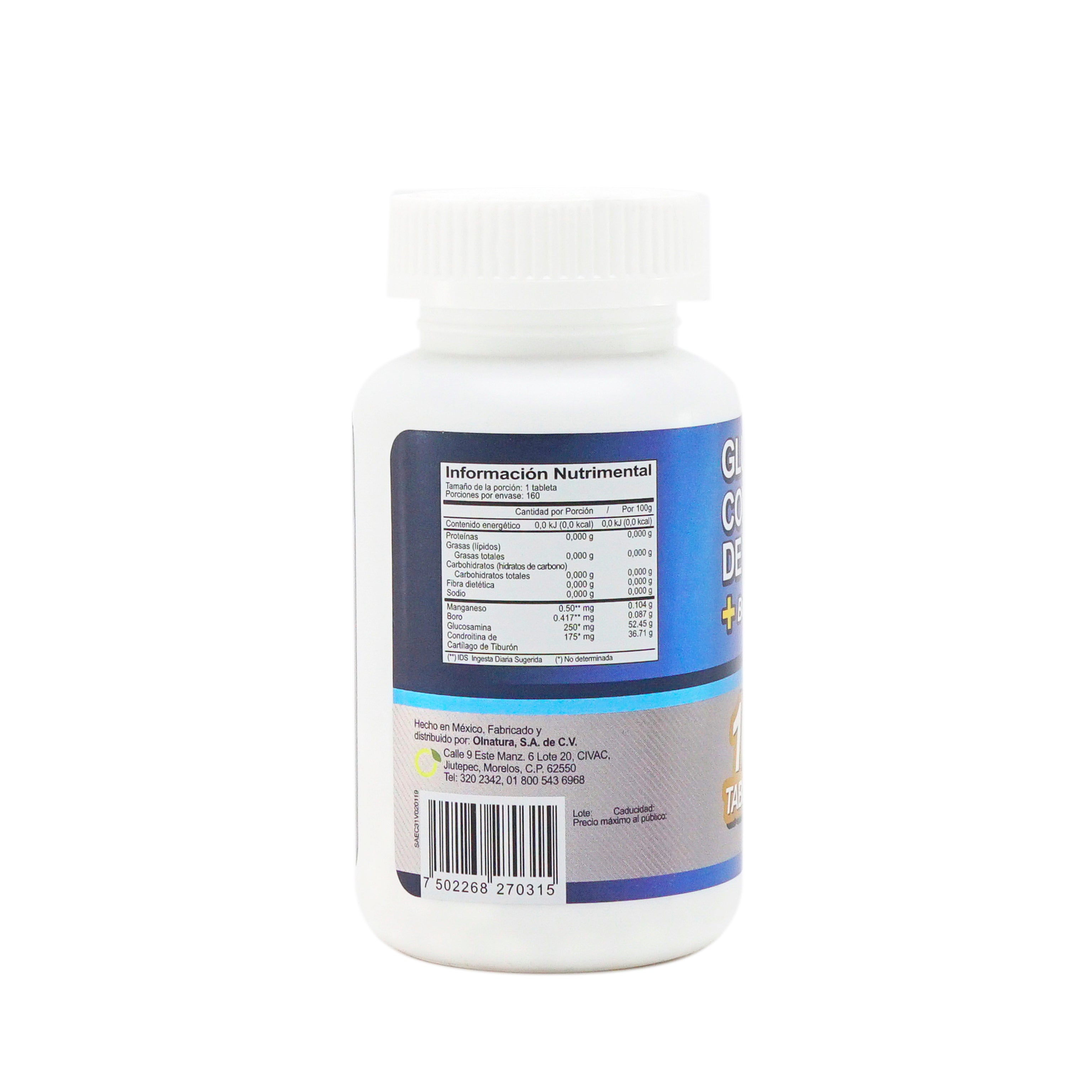 Pack 2 JustFx 120 Cápsulas de Glucosamina Condroitina + Colágeno y Zin –  Olnatura Just